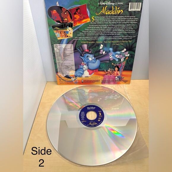 Aladdin Framed Laser Disc - Picture 3 of 7